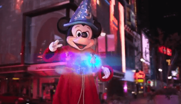Disney AR In Times Square