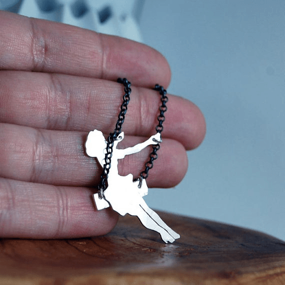 Swinging Pinup Girl Necklace