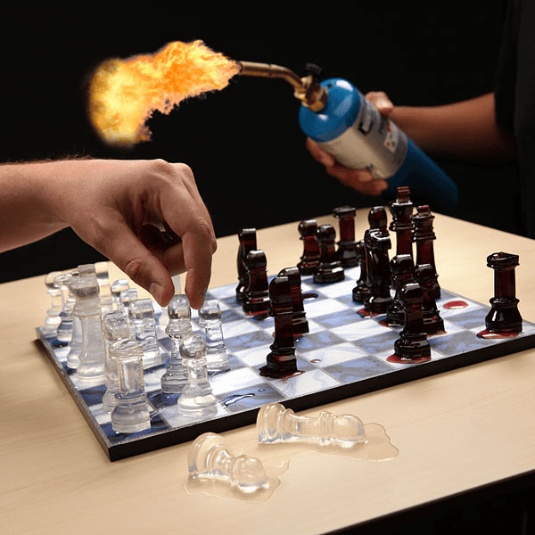 Ice Speed Chess Set