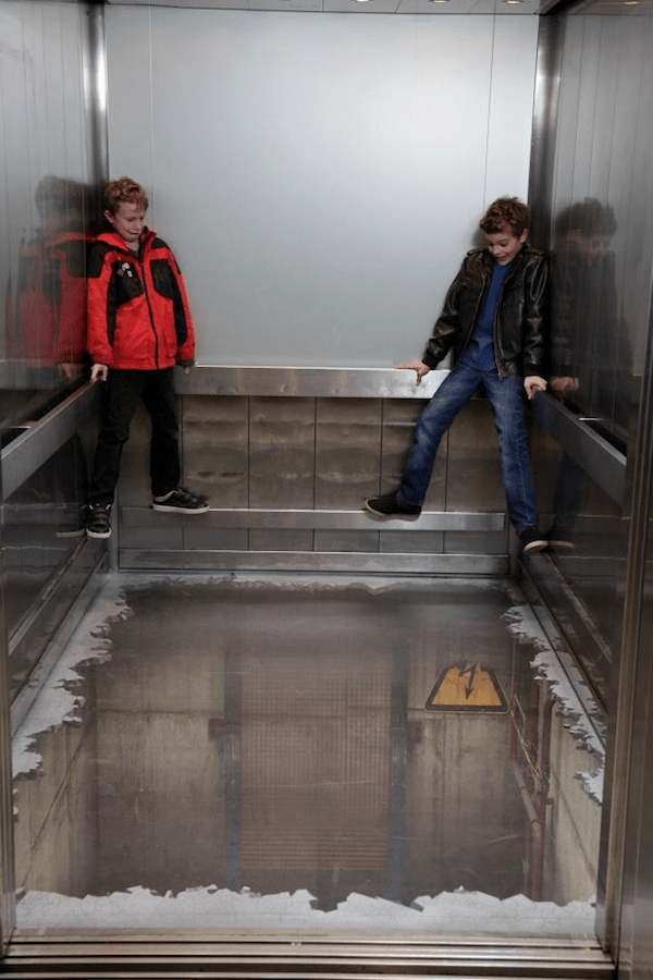 Elevator Illusion Shocks