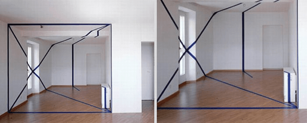 Geometric Illusionary Perspective Paintings