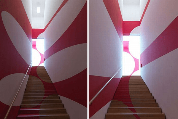 Geometric Illusionary Perspective Paintings