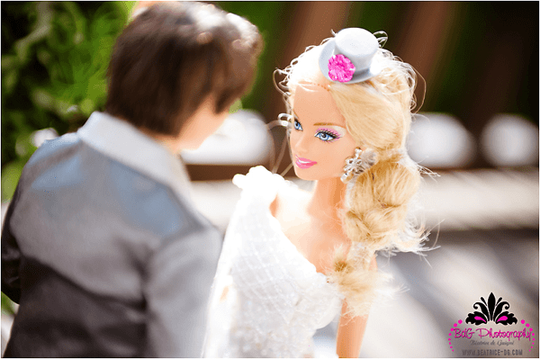 Wedding Barbie and Ken