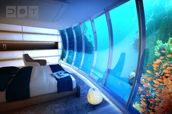 Stunning Underwater Hotel