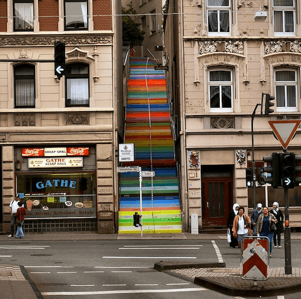 Rainbow Staircase