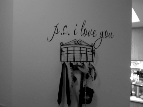 PS I Love You Wall Decal
