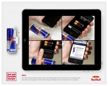 Red Bull Portable Charger