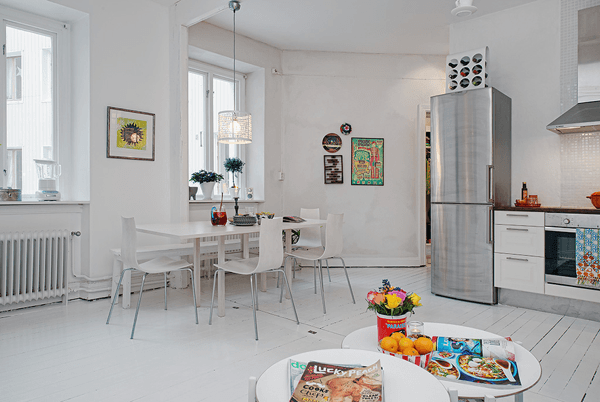 Swedish White Heirloom Apartment