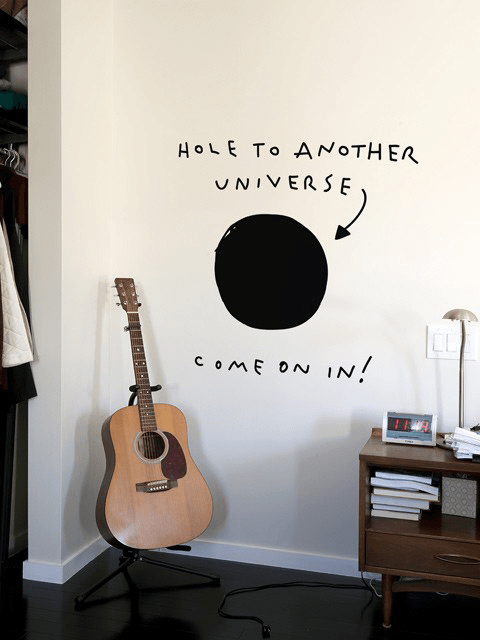 Hole to Another Universe Decal