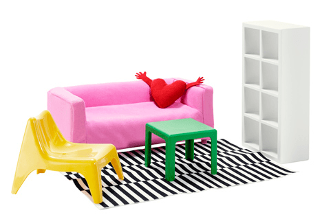 IKEA miniature furniture