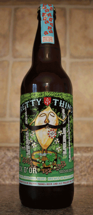 Beer Label Animated GIF