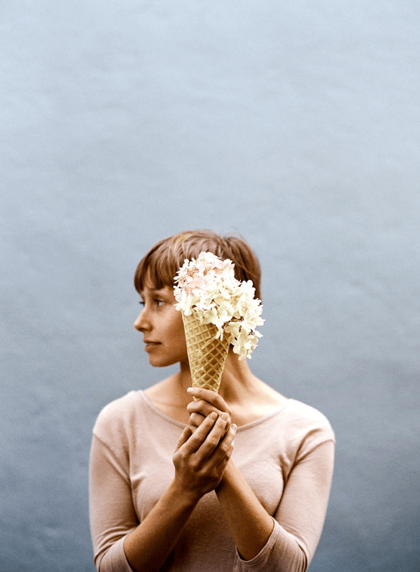 Ice Cream and Flowers