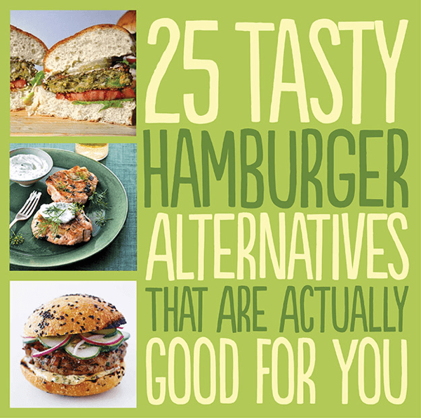 25 Tasty Hamburger without meat