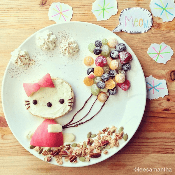 Stay-at-Home Moms Adorable Food Art