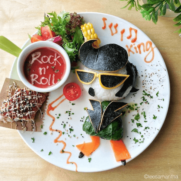 Stay-at-Home Moms Adorable Food Art