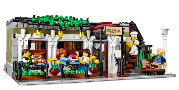 これは良くできてる！細かい作りが素晴らしいLEGO「パリのレストラン」 – LEGO Parisian Restaurant | STYLE4