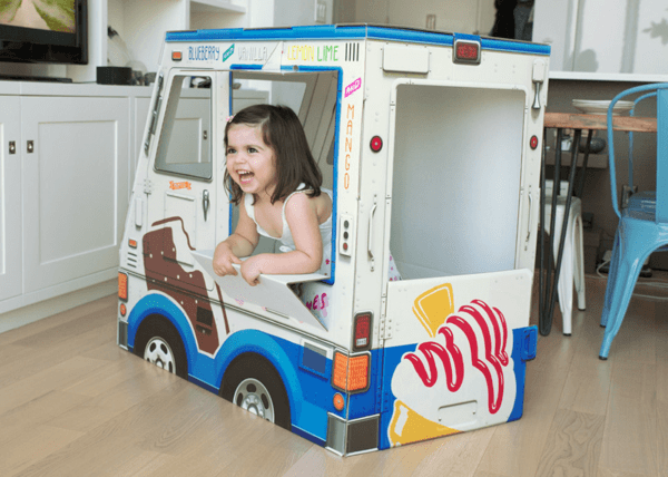 OTO Cardboard Ice Cream Truck