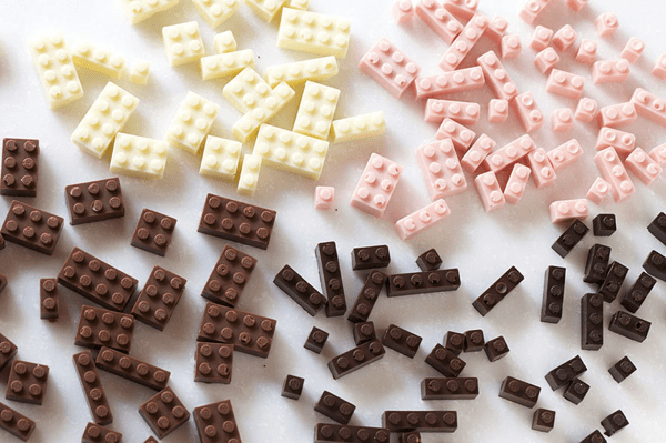 Chocolate LEGO Bricks