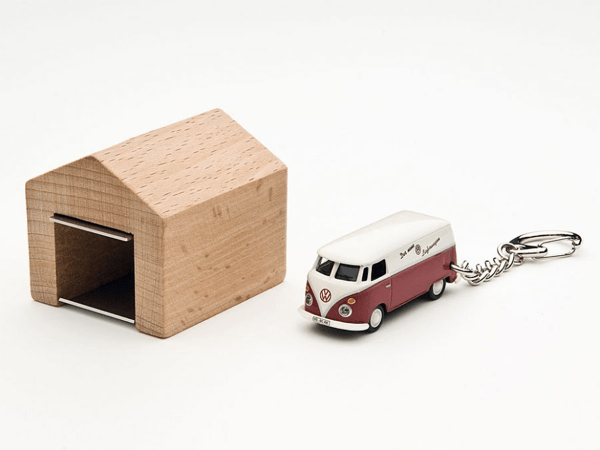 VW Bus Keychain and Garage