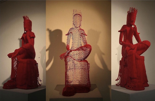 Disappearing Paper Sculptures