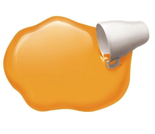 Orange Juice Mouse Pad
