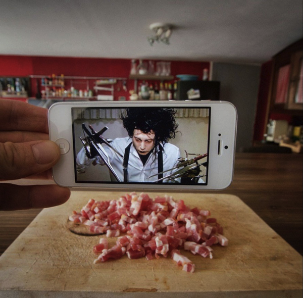Insert Movie Scenes Into Real Life Situations