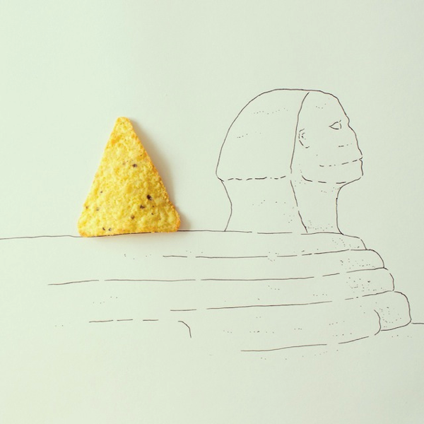 Objects Turned Into Illustrations