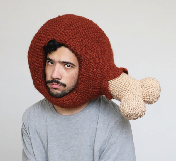 crochet food hats