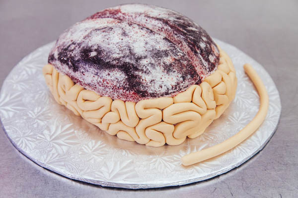 Brain Cake For Halloween