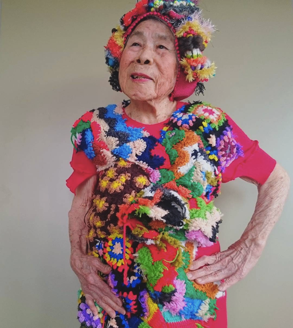93-year-old fashionmodel
