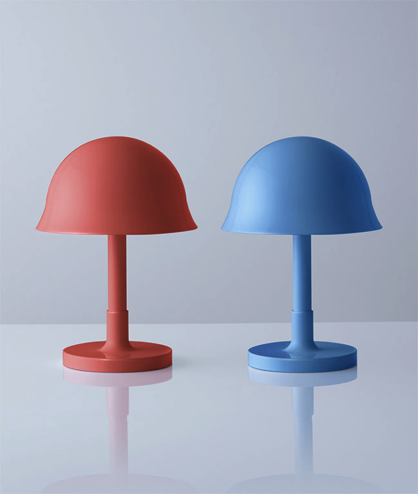 planter and lamp helmets