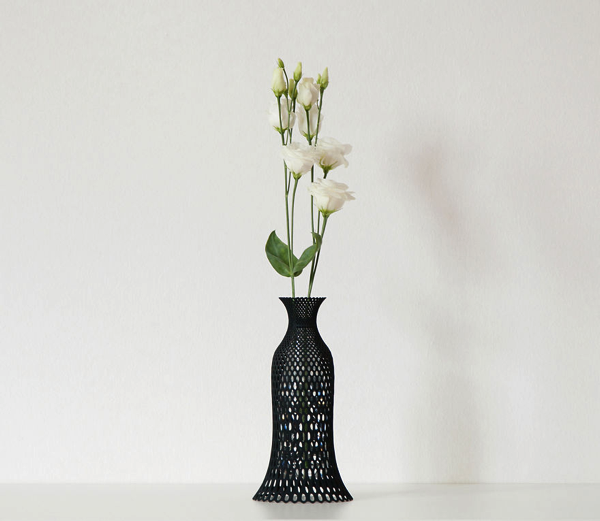 Plastic Bottle 3D-Printed Vases