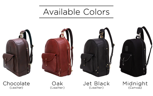 The Leather Duffle Backpack