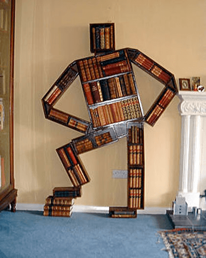 creative bookshelves