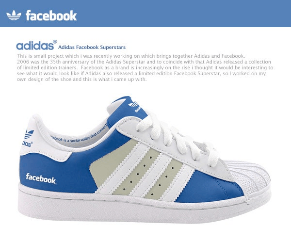 Adidas Facebook And Twitter Shoes