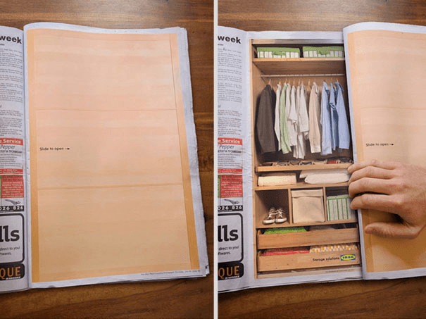 Double Page Magazine Ads
