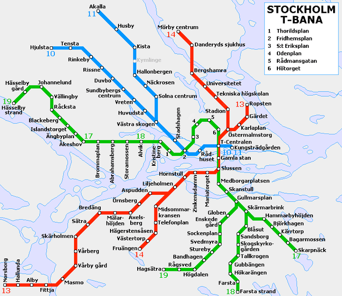 metro map