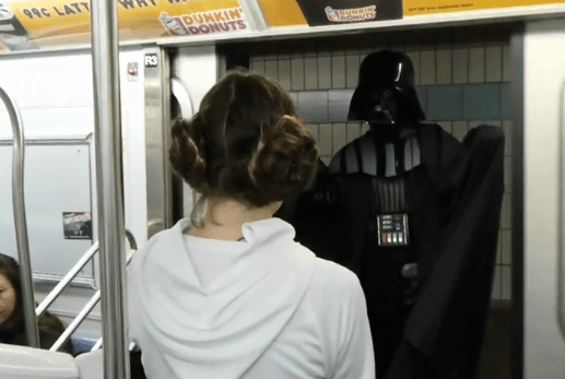 Star Wars Subway Car