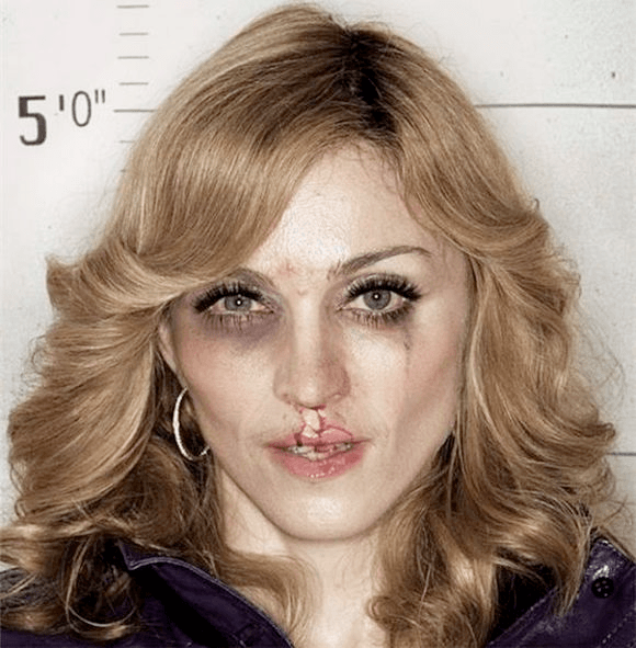 Celebrities Beaten by Photoshop