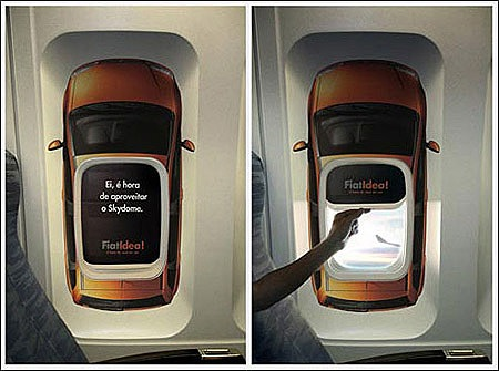 Creative Ads On Airplanes