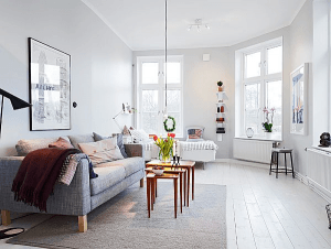 スウェーデンの学生が住む美しいアパート - Small student’s apartment -