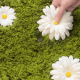 まるで部屋の中がお花畑に！デイジーの花咲く庭のようなラグがかわいい - Daisy Garden Rug -